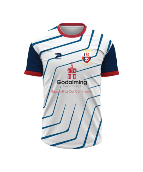 Farncombe FC Match Shirt White/Navy