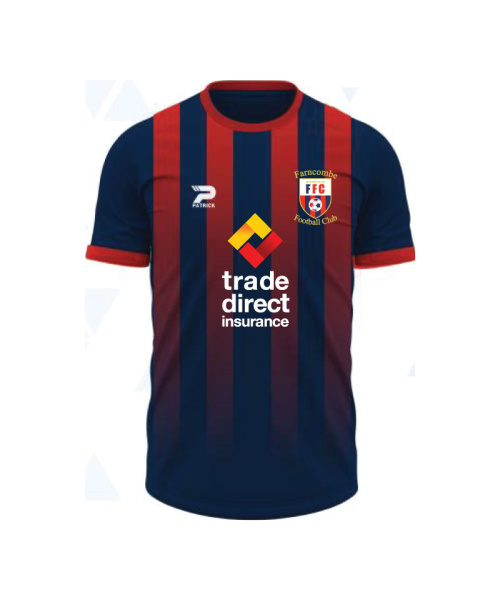 Farncombe FC Match Shirt Navy/Red